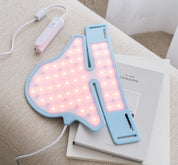  LED Light Mask for Neck, Décolletage And Back set up